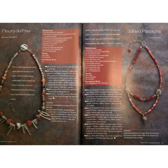 Stringing Magazine Fall 2005 150 Designs And How To Create Them - Picture 13 of 15